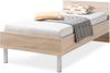 Bett >Olli< in Sonoma-Eiche - 96x76x206cm (BxHxT) Bild 3