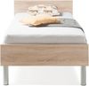 Bett >Olli< in Sonoma-Eiche - 96x76x206cm (BxHxT) Bild 4