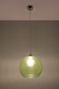 Pendelleuchte, Grün, Stahl, Chrom, H 80 cm Bild 3