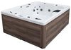 Sanotechnik Outdoorwhirlpool 'Catania' inkl. Abdeckung, 210x180x82 cm Bild 2