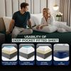 Utopia Bedding Queensize-Spannbetttuch, tiefe Taschen, extra tiefes Spannbetttuch, passend für Matratzen bis zu 53,3 cm, schrumpft und lichtbeständig, pflegeleicht, nur 1 Spannbetttuch, tiefe Tasche Bild 5