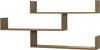 Wandregal Grimstad 119 x 18 x 55 cm Dunkler Holzton en. casa Bild 4