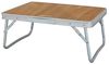 Klapptisch Dornas 53,5 x 40 x 24 cm Aluminium-Holz klar Bild 3