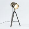Lampenreflektor aus Metall, braun, Designer-Lampe, stilvolle Metalllampe Bild 3