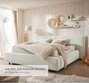 Calais Polsterbett 180x200 – Zeitloses Design mit Premium-9-Zonen-Matratze, Duo-Wendefunktion & hohem Schlafkomfort Bild 4