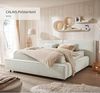Calais Polsterbett 180x200 – Zeitloses Design mit Premium-9-Zonen-Matratze, Duo-Wendefunktion & hohem Schlafkomfort Bild 3