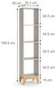 Kinderregal Malia Cashmere/Artisan 35.2 x 159.5 cm Vitalispa Bild 3