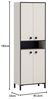 Schildmeyer Schuhschrank Edda 702033, cremebeige, 60,2 x 33 x 185 cm Bild 3
