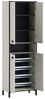 Schildmeyer Schuhschrank Edda 702033, cremebeige, 60,2 x 33 x 185 cm Bild 4
