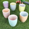 MamboCat Becher Pastello 6er Set Kaffeebecher ohne Henkel 330ml bunt Steingut-Tasse, Steingut Bild 3