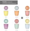 MamboCat Becher Pastello 6er Set Kaffeebecher ohne Henkel 330ml bunt Steingut-Tasse, Steingut Bild 4