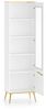 Glasvitrine Viterbo Standvitrine 55x40x195cm Alpinweiß 2-türig Bild 4