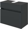 Waschbeckenunterschrank 'Baabe', Grau-Graphit Bild 3