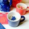 Donkey Products Tier Tasse Maneki Neko, Lucky Mug, Tasse mit Katze, Porzellan, Blau, 150 ml, 210344 Bild 5