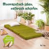 Klappmatratze Klappmatratze 80 cm (Basic) vegan und handgefertigt, 200x80x8cm, livasia, 8,00 cm hoch, Kapok Bild 2