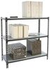 Simon Rack Simonclick Metallregal, 900 x 1000 x 400 mm, 3 Metallböden, 180 kg Biegepunkt, Lagerregale, Anthrazit/Galve Bild 3