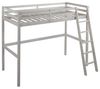 Vente-unique - GEDEON Bett Holz, Platte Weiß - B 140 cm x H 176 cm x L 198 cm Bild 4