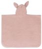Jollein Badeponcho Kinder 1-4 Jahre - Terry, Wild Rose - 100% Baumwolle - Frottee - OEKO-TEX-Zertifiziert - Mit Kapuze Mit Ohren - Badeponcho für Mädchen und Jungen Bild 3