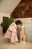 Jollein Badeponcho Kinder 1-4 Jahre - Terry, Wild Rose - 100% Baumwolle - Frottee - OEKO-TEX-Zertifiziert - Mit Kapuze Mit Ohren - Badeponcho für Mädchen und Jungen Bild 5