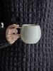 BLOOMINGVILLE Addison Becher Weiß Steingut Bild 2