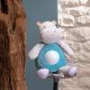 GIPSY Toys – Seepotam – Nachtlicht – Plüsch – Serie "Bamboo" – 26 cm S/Karte – Grau und Blau – 1. Alter Bild 2