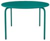 Vente-unique - MIRMANDE Garden dining set Metall Blau - B 110 cm x H 74 cm x L 110 cm Bild 4