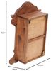 DESIGN DELIGHTS Wandregal HOLZ WANDREGAL "ANELLO", Altholz massiv, 62 cm, antikes Hängeregal Bild 3