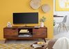 TV-Board Sheesham 134x40x48 walnuss gewachst MALMÖ 2 #119 Bild 4