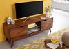 TV-Board Sheesham 134x40x48 walnuss gewachst MALMÖ 2 #119 Bild 2