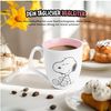 United Labels® Tasse The Peanuts Snoopy Kaffeetasse Becher Kaffeebecher Keramik 280 ml, Keramik Bild 3