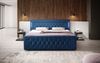 Boxspringbett Charme 180x200 H3 Blau Bild 2