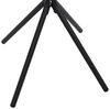 DEGAMO Gartentisch MILANO, 60cm rund, Metall anthrazit, Glasplatte schwarz Bild 5