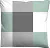 Traumhaft schlafen - Castell - Markenbettwäsche Thermo-Fleece Bettwäsche 0360750 KARO, mint, 1x 155x220 cm + 1x 80x80 cm Bild 3