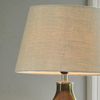 Mirabeau Tischleuchte Tischlampe Morazan grün/leinen Bild 5