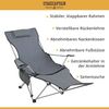 Stagecaptain Campingstuhl CSF-600 MKII Nick Campingsessel mit Fußstütze - Superbequem (2 St), Gartenstuhl faltbar, Anglerstuhl, Faltstuhl, Strandstuhl inkl. Tasche Bild 3