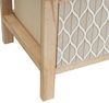 DRW Schrank mit 2 Schubladen MDF Holz in Natur Bild 5