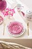 PiP Studio Speiseteller Jolie Flowers Pink Brotteller 17cm Bild 3