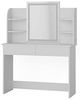 Schminktisch Charlotte Weiß 106 cm mit LED-Spiegel Vicco Bild 4