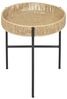 HOME DECO FACTORY Ausziehtisch, 2 Stück, Pampa, Metall, Braun/Schwarz, 41 x 42 x 41 Bild 5
