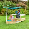 TP Toys 'Ahoy' Sandkasten Schiff, Holz natur, 180 x 92 x 118 cm Bild 2