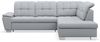 Selsey Couch 258x212 cm Ecksofa mit Schlaffunktion und Bettkasten, Modular Sectional Sofa, Stoff Verita Hellgrau, Verstellbare Kopfstützen, Komfort & Stil für Wohnzimmer & Gäste Rechtse Seite Bild 3