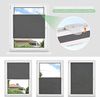 bobodeco Plissee ohne Bohren Klemmfix Faltrollo Jalousie Anthrazit 55x100 cm (BxH), Plisseerollo Sichtschutz und Sonnenschutz Blickdicht Easyfix lichtdurchlässig Rollo für Fenster & Tür Bild 5
