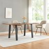 Tischgestell 2er Set Kraftisried 72x70cm Schwarz [en. casa] Bild 5