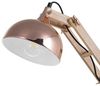 'Salado' Büroleuchte Kupfer Metall und Holz 53 cm Arm und Schirm verstellbar Kabel mit Schalter Industrie Look Bild 4