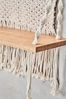carla&marge Boho Wandregal im Makrame Look aus Holz Bild 3