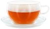 Trendglas Jena Borosilikat Tee Tassen mit Glasunterteller 2er-Set 0,4l Jumbo Bild 5