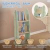 Joyz Spielzeugtruhe Kinderregal Kindermöbel Kinderzimmerregal Spielzeug Spielzimmer Möbel, Baum Bücherregal mit 5 Ablagen, 360° drehbar, MDF Bild 4