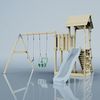 PolarPlay Spielturm Uppsala aus Holz in Blau Bild 1