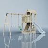 PolarPlay Spielturm Uppsala aus Holz in Blau Bild 4