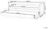 Tagesbett GRAVELINES 90 x 200 cm Holz Weiß Bild 3